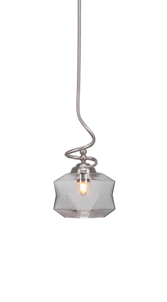 Toltec Lighting - 900-BN-4492 - One Light Pendant - Capri - Brushed Nickel
