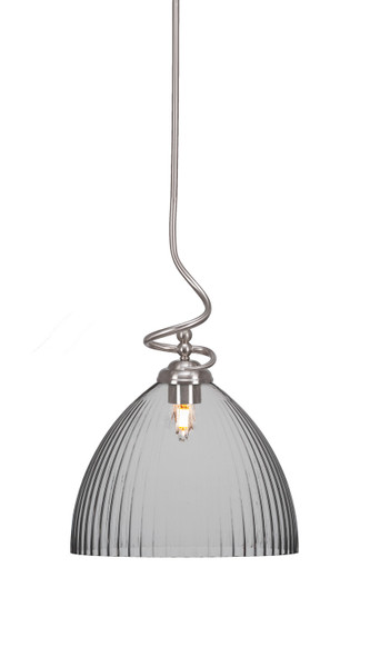 Toltec Lighting - 900-BN-4690 - One Light Pendant - Capri - Brushed Nickel