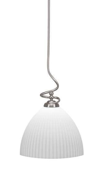 Toltec Lighting - 900-BN-4691 - One Light Pendant - Capri - Brushed Nickel