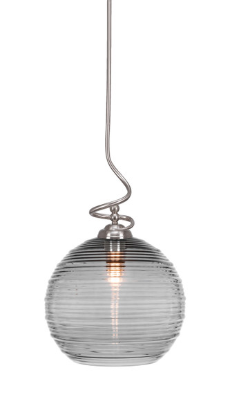 Toltec Lighting - 900-BN-5132 - One Light Pendant - Capri - Brushed Nickel