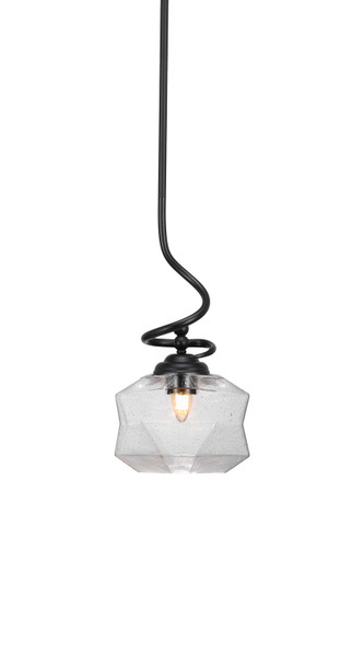 Toltec Lighting - 900-MB-4490 - One Light Pendant - Capri - Matte Black