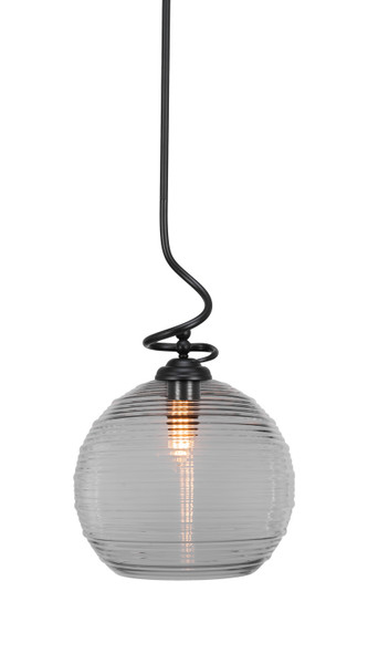 Toltec Lighting - 900-MB-5130 - One Light Pendant - Capri - Matte Black