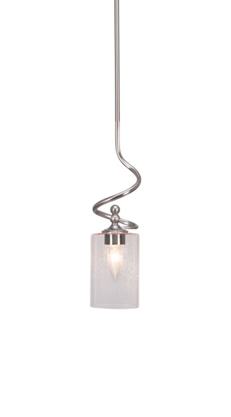 Toltec Lighting - 901-BN-300 - One Light Mini Pendant - Capri - Brushed Nickel