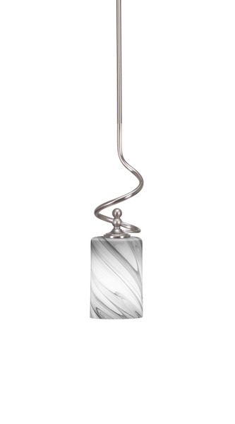 Toltec Lighting - 901-BN-3009 - One Light Mini Pendant - Capri - Brushed Nickel