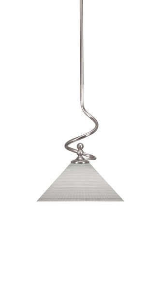 Toltec Lighting - 901-BN-4001 - One Light Mini Pendant - Capri - Brushed Nickel