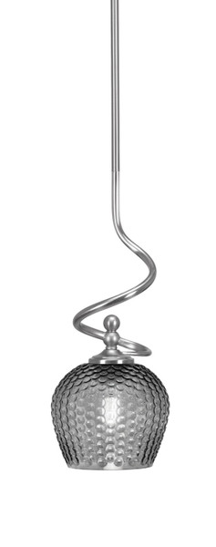 Toltec Lighting - 901-BN-4602 - One Light Mini Pendant - Capri - Brushed Nickel