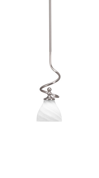 Toltec Lighting - 901-BN-4761 - One Light Mini Pendant - Capri - Brushed Nickel