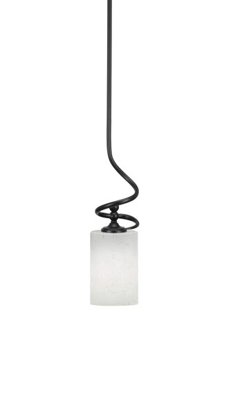 Toltec Lighting - 901-MB-310 - One Light Mini Pendant - Capri - Matte Black