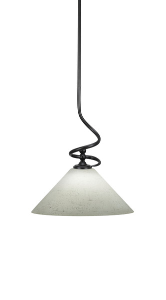 Toltec Lighting - 901-MB-316 - One Light Mini Pendant - Capri - Matte Black
