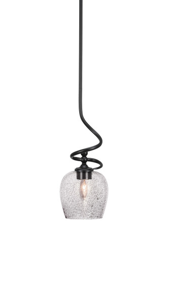 Toltec Lighting - 901-MB-4812 - One Light Mini Pendant - Capri - Matte Black