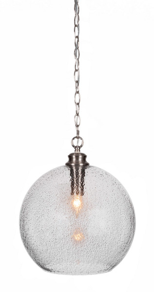 Toltec Lighting - 90-BN-4392 - One Light Pendant - Kimbro - Brushed Nickel
