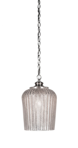 Toltec Lighting - 91-BN-4283 - One Light Pendant - Cordova - Brushed Nickel