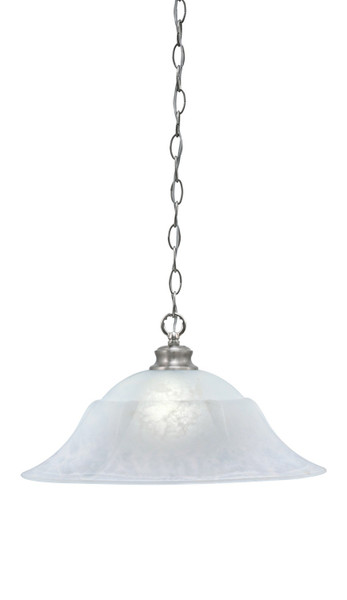 Toltec Lighting - 92-BN-53815 - One Light Pendant - Chain - Brushed Nickel