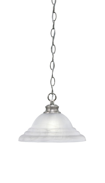 Toltec Lighting - 92-BN-5931 - One Light Pendant - Chain - Brushed Nickel