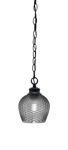 Toltec Lighting - 92-MB-4602 - One Light Pendant - Zola - Matte Black