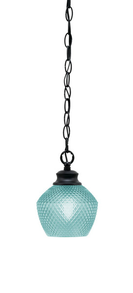 Toltec Lighting - 92-MB-4625 - One Light Pendant - Zola - Matte Black
