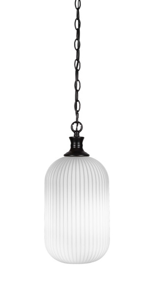 Toltec Lighting - 94-MB-4601 - One Light Pendant - Carina - Matte Black