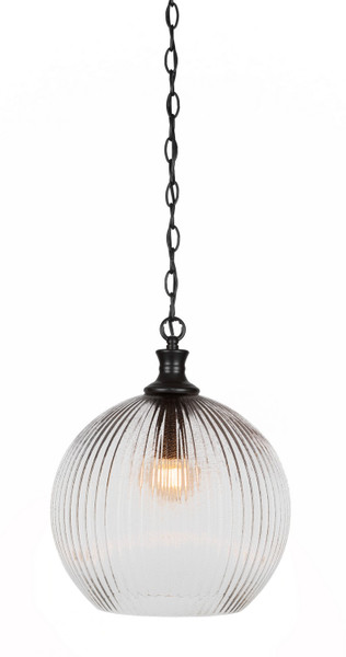 Toltec Lighting - 94-MB-4678-LED45C - LED Pendant - Carina - Matte Black