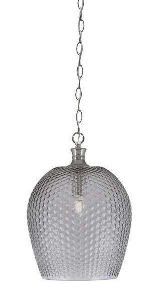 Toltec Lighting - 95-BN-4202 - One Light Pendant - Zola - Brushed Nickel