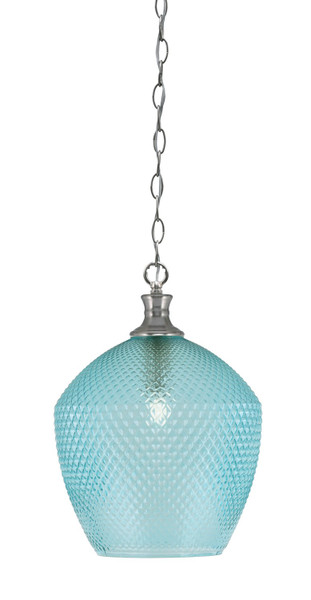 Toltec Lighting - 95-BN-4225 - One Light Pendant - Zola - Brushed Nickel