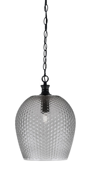 Toltec Lighting - 95-MB-4202 - One Light Pendant - Zola - Matte Black