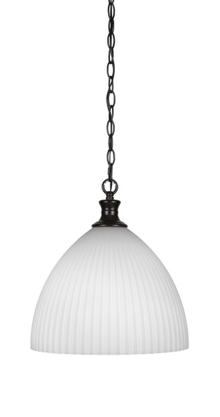 Toltec Lighting - 95-MB-4691 - One Light Pendant - Carina - Matte Black
