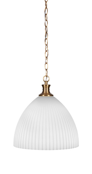 Toltec Lighting - 95-NAB-4691 - One Light Pendant - Carina - New Age Brass