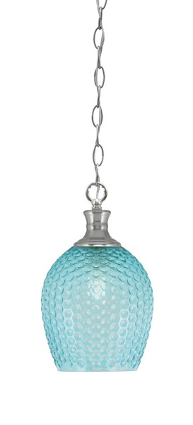 Toltec Lighting - 96-BN-4905 - One Light Pendant - Zola - Brushed Nickel
