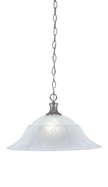 Toltec Lighting - 96-BN-53815 - One Light Pendant - Chain - Brushed Nickel