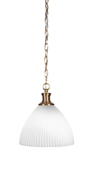 Toltec Lighting - 96-NAB-4631 - One Light Pendant - Carina - New Age Brass