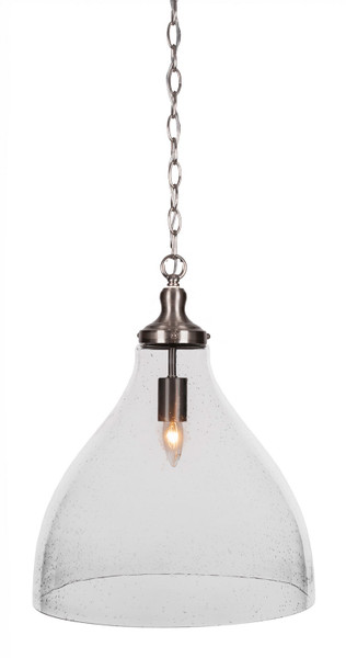 Toltec Lighting - 97-BN-4740 - One Light Pendant - Juno - Brushed Nickel