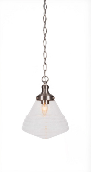 Toltec Lighting - 99-BN-4710 - One Light Pendant - Juno - Brushed Nickel
