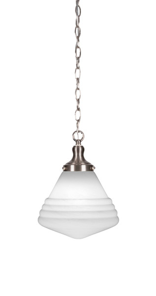Toltec Lighting - 99-BN-4711 - One Light Pendant - Juno - Brushed Nickel