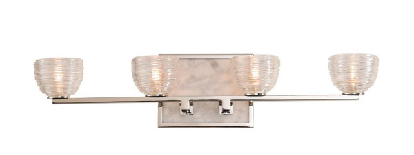 Kalco - 304534PN - LED Bath - Bianco - Polished Nickel