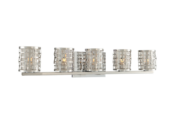 Kalco - 308735SL - LED Bath - Bridgeport - Stainless Steel