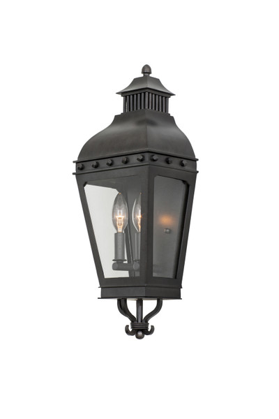 Kalco - 403320AI - Two Light Wall Pocket - Winchester Outdoor - Aged Iron