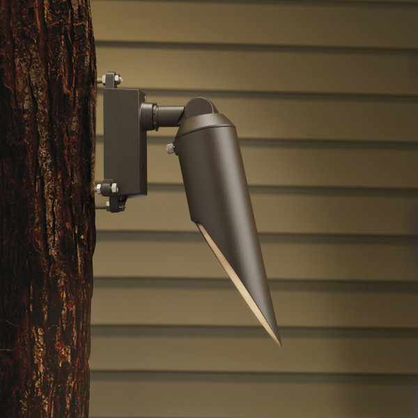 Kichler - 15494AZT - One Light Down Accent - Textured Architectural Bronze