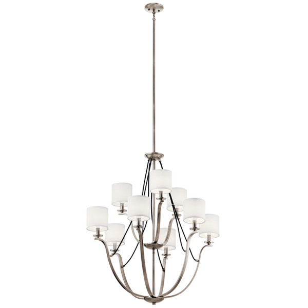 Kichler - 43534CLP - Nine Light Chandelier - Thisbe - Classic Pewter