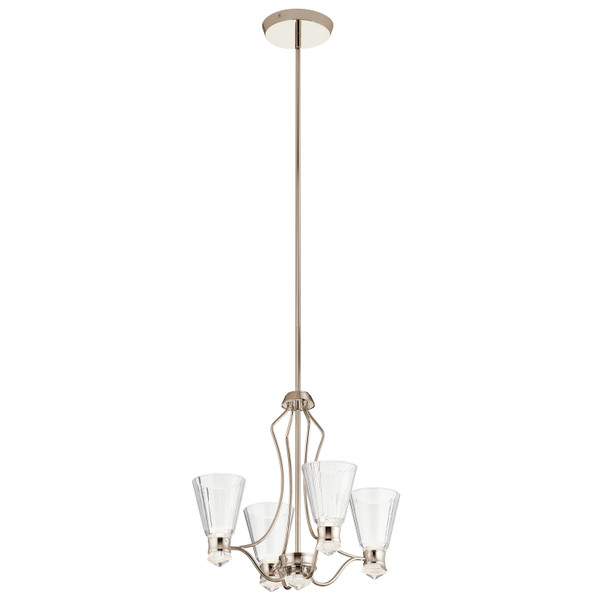 Kichler - 44353PNLED - LED Chandelier - Kayva - Polished Nickel