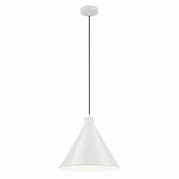 Kichler - 52177WH - One Light Pendant - Zailey - White