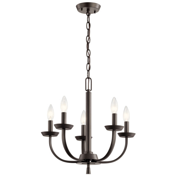 Kichler - 52385OZ - Five Light Chandelier - Kennewick - Olde Bronze