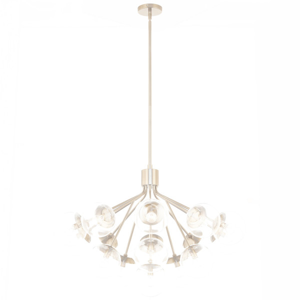 Kichler - 52702CPZCLR - 16 Light Chandelier Convertible - Silvarious - Champagne Bronze