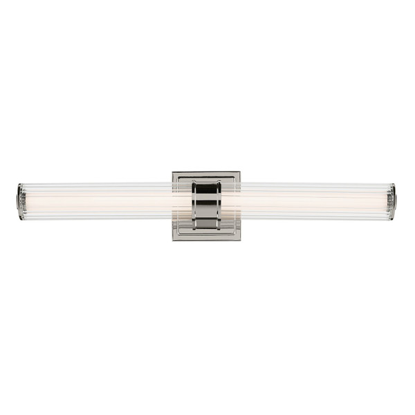 Kichler - 55196PNLED - LED Linear Bath - Laurene - Polished Nickel