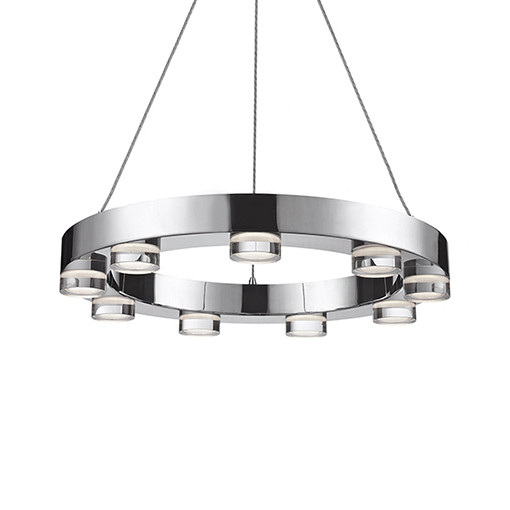 Kuzco Lighting - 401441CH-LED - LED Pendant - Belle - Chrome