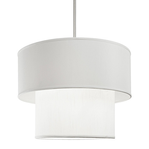 Kuzco Lighting - 41084W - Four Light Pendant - Maud - Brushed Nickel