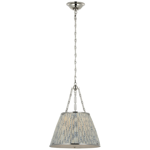 manufacturer_finish:Polished Nickel|manufacturer_glass:9 x 15.5 x 10.25 Blue Aditi Pleat