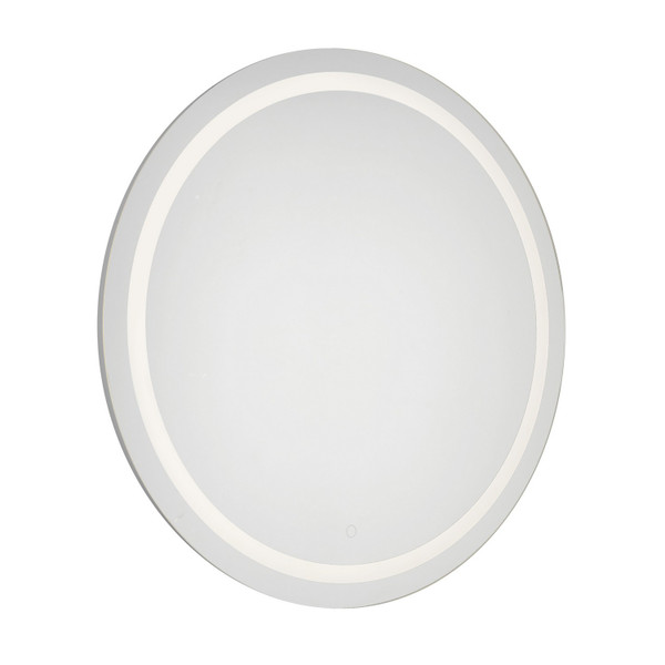 Kuzco Lighting - VM40440-5CCT - LED Vanity Mirror - Hillmont - Sandblasted Merc Edge