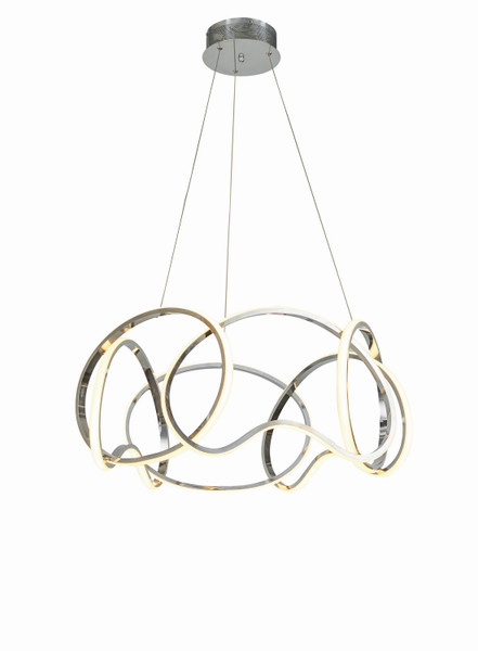 Thumprints - T1042-CH - LED Chandelier - Irvine - Chrome