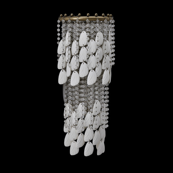 Allegri - 047321-038-FR001 - Two Light Wall Sconce - Farfalle - Brushed Champagne Gold