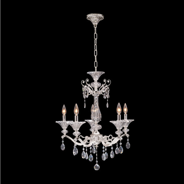 Allegri - 020151-017-SS001 - Five Light Chandelier - Vasari - Silver